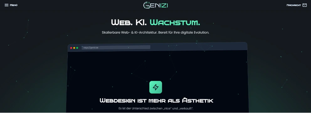 genizi.de - Webagentur Bayern – Websites, SEO & KI-Integration 